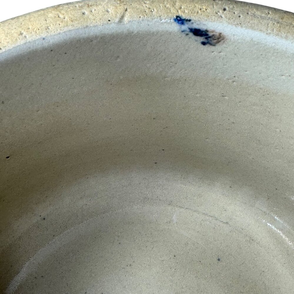 Red Wing Spongeware Crock Bowl 7” Decorative Stoneware Vintage Speckled Sponge C - Picture 10 of 12